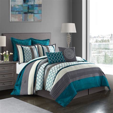 Coupon Blue And Teal Bedding